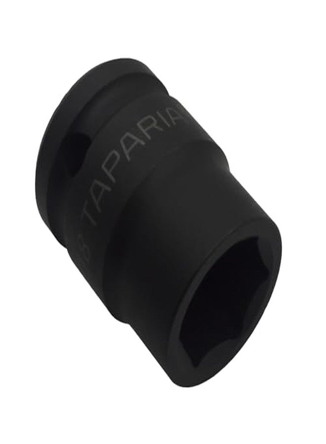 TAPARIA Impact Socket IM 18 + IM 20, 1/2"(12.7mm) square drive size, Chrome-Molybdenum Steel for durability and long life, 6 Point or HEX Impact Socket, Automobile, Industrial, Construction etc - Image 2